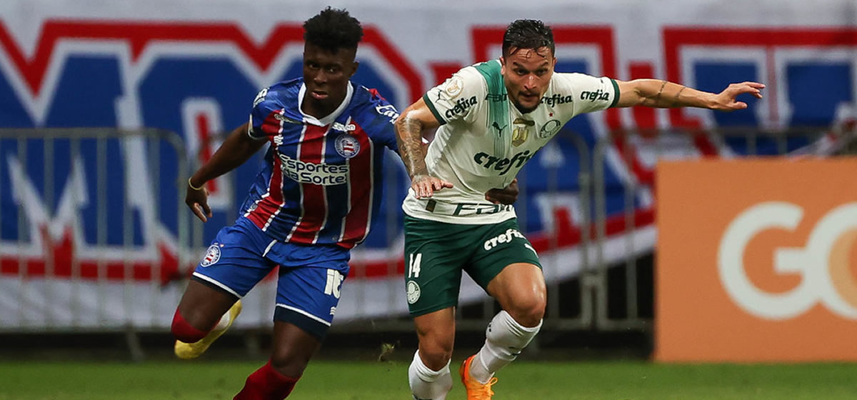 Palmeiras perde 500 chances e entrega pro Bahia no final do jogo