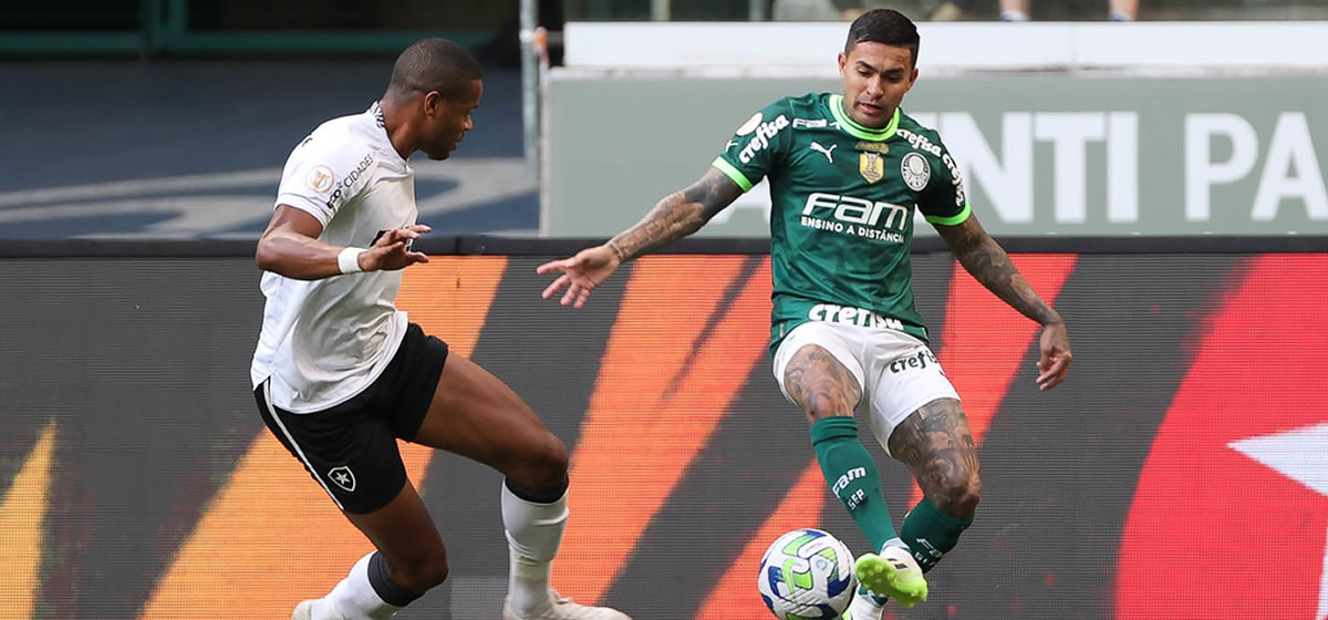 Palmeiras joga mal e perde para o Botafogo no Allianz Parque