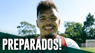 Palmeirenses aprimoram a pontaria na véspera do jogo contra o Botafogo; assista