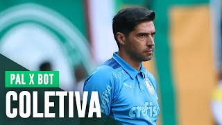 TV Palmeiras: coletiva do Abel após derrota para o Botafogo