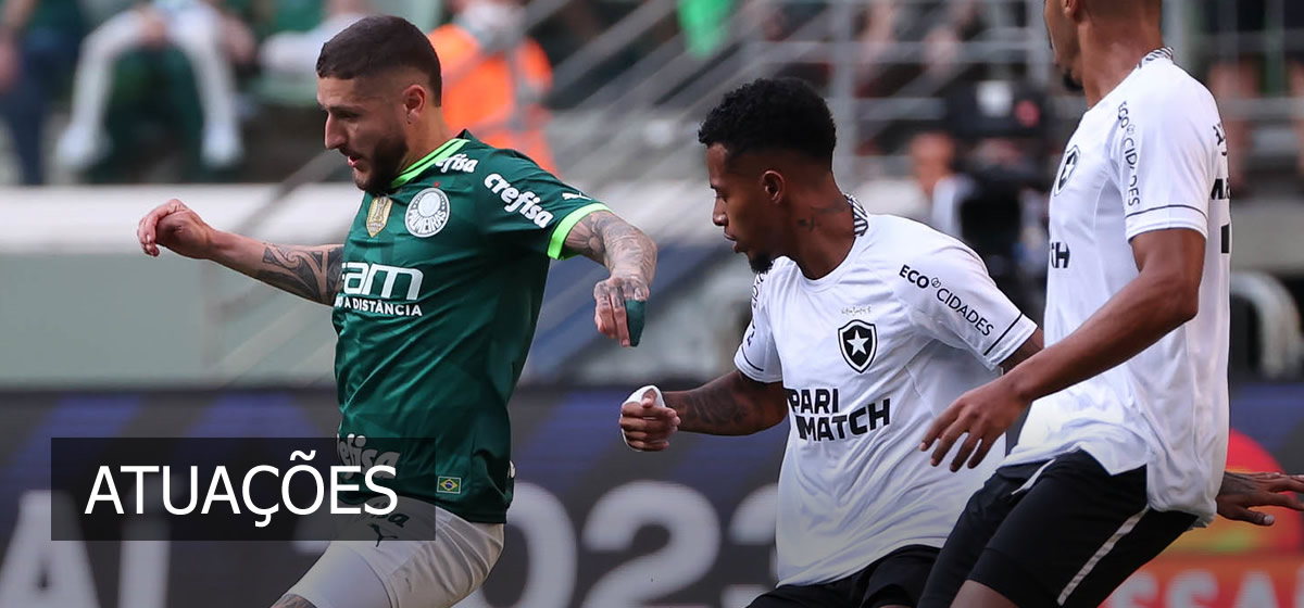 Notas de Palmeiras 0 x 1 Botafogo