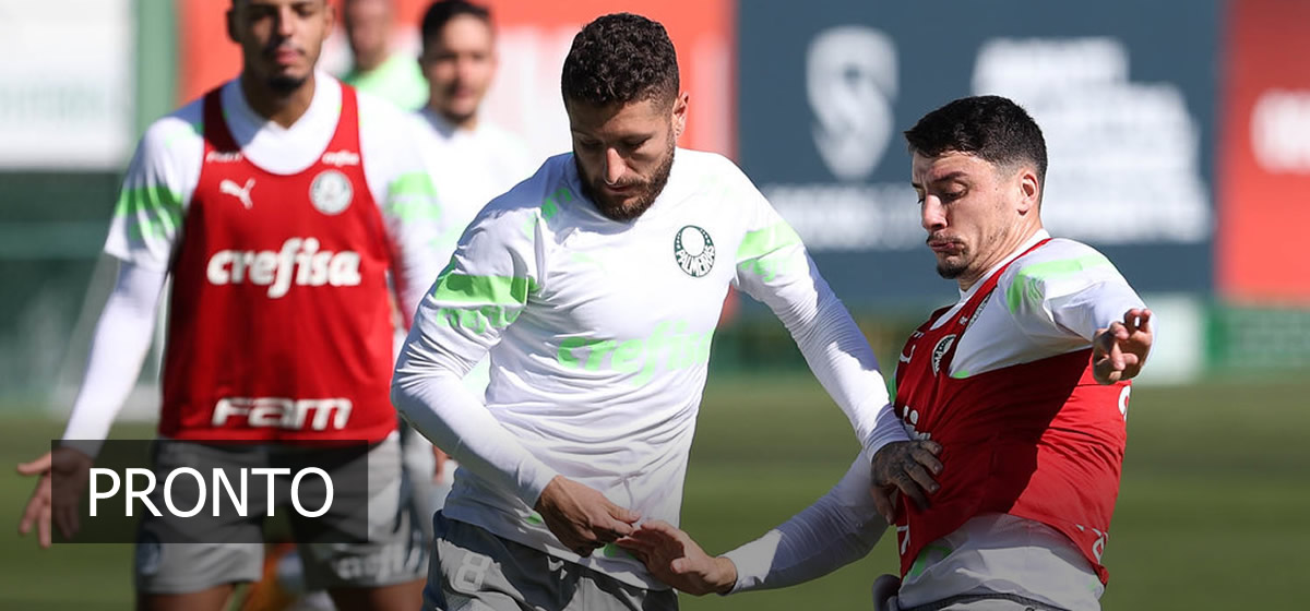 Palmeiras encerra preparação para enfrentar o São Paulo; veja provável escalação