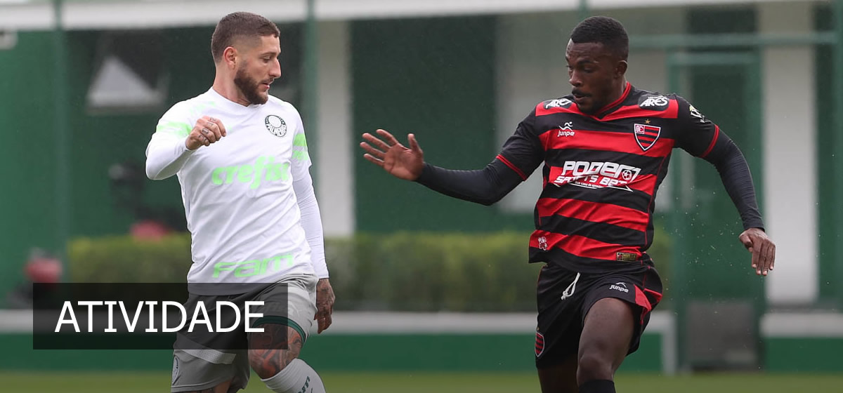 Palmeiras vence Oeste em jogo-treino disputado na Academia de Futebol