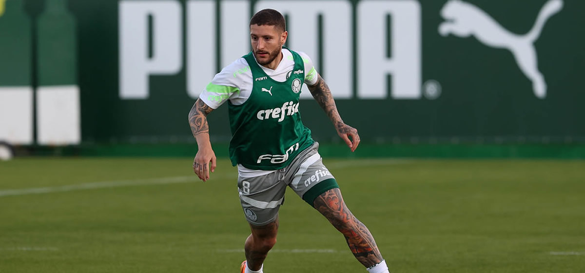Zé Rafael confia em reação do Palmeiras contra o Fortaleza; volante completará 250 jogos pelo clube