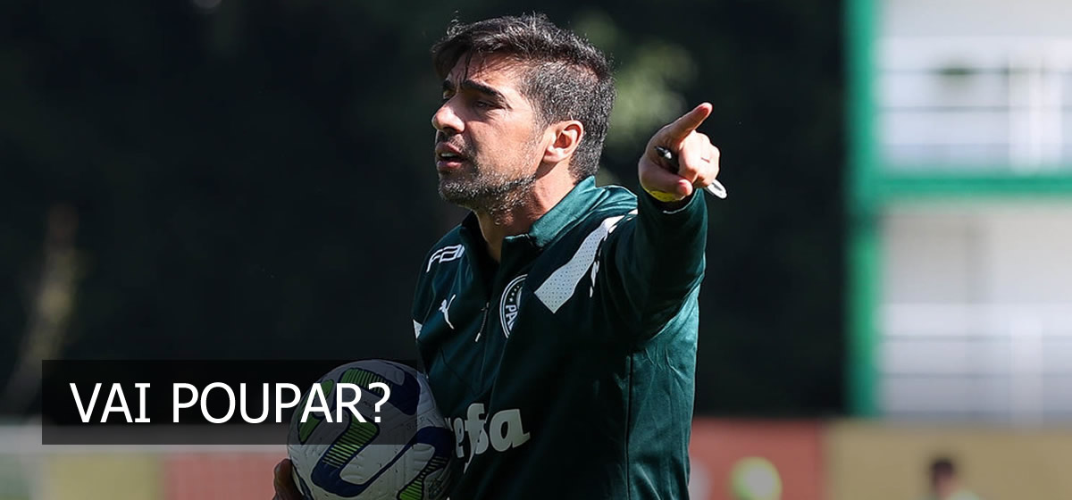 Abel despista sobre usar força máxima no último jogo antes das oitavas da Libertadores