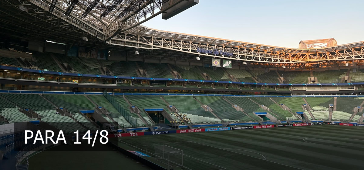 Jogo contra o Cruzeiro é remarcado para o Palmeiras atuar no Allianz Parque