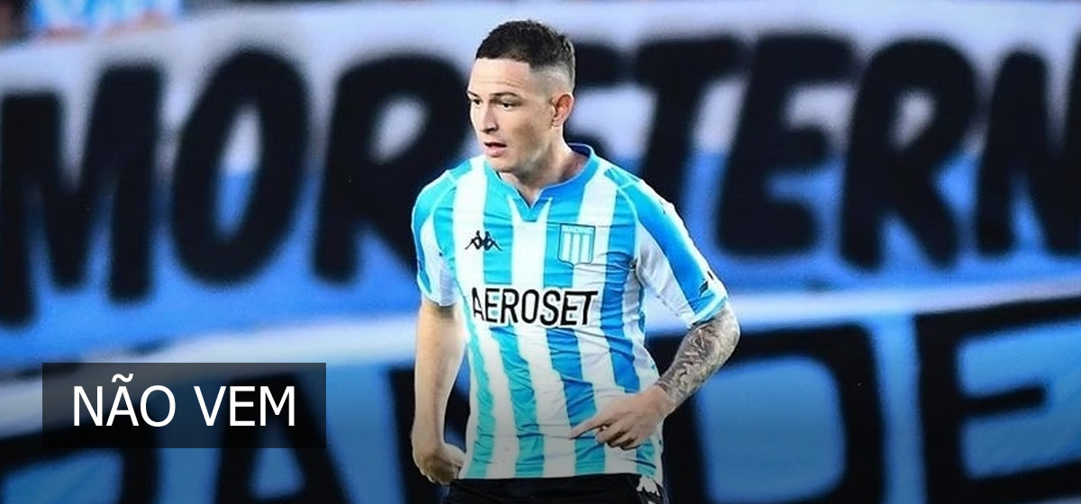 Racing rejeita última proposta por Aníbal Moreno; Anderson Barros diz que Palmeiras foi ao limite