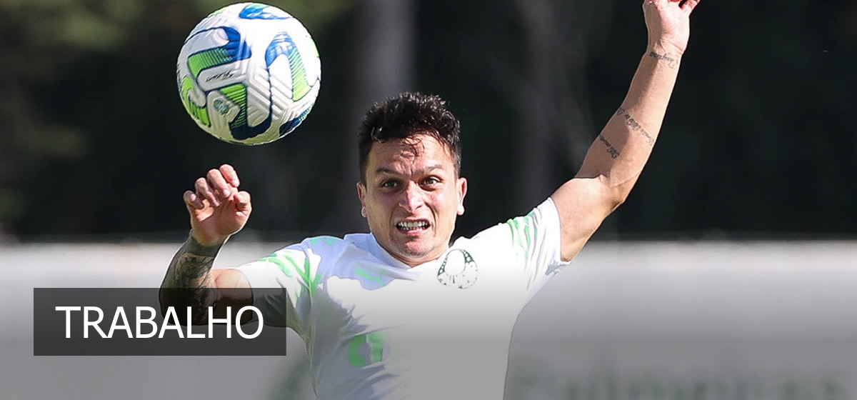 Palmeiras faz primeiro treino para jogo de domingo; Abel terá 1 desfalque