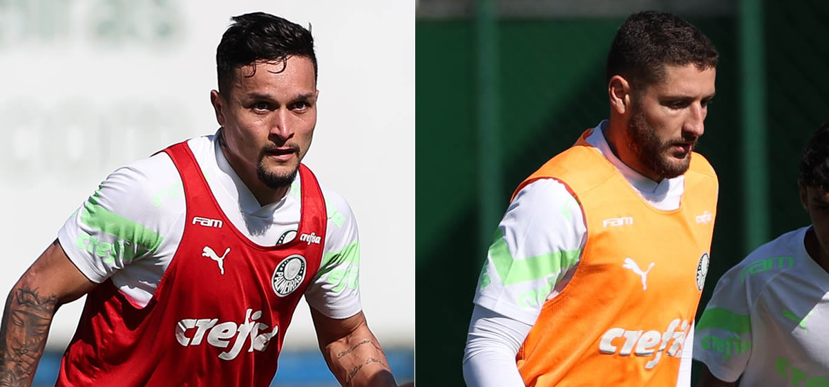 Com Artur e Zé Rafael em campo, Palmeiras treina para enfrentar o Flamengo