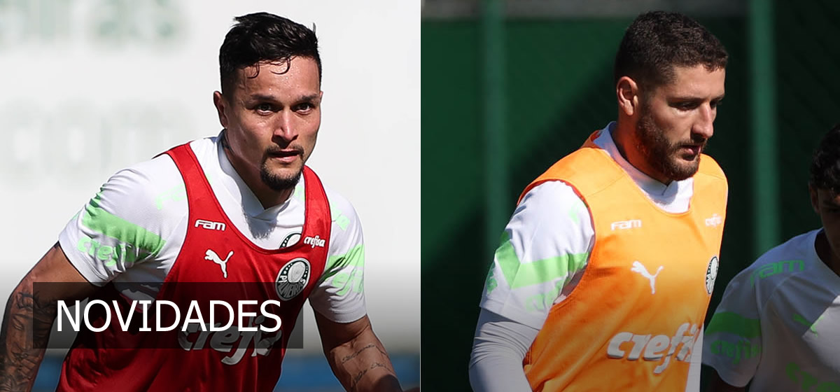 Com Artur e Zé Rafael em campo, Palmeiras treina para enfrentar o Flamengo