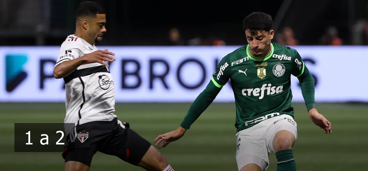 VEXAME! Palmeiras perde em casa para o São Paulo e cai na Copa do Brasil