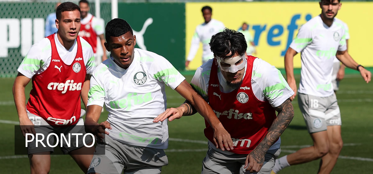 Palmeiras encerra preparação para enfrentar o Athletico-PR; veja possibilidades de escalação