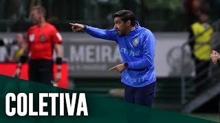 TV Palmeiras: coletiva do Abel após empate com o Internacional