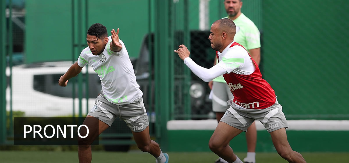 Palmeiras encerra preparação para enfrentar o América-MG; veja provável escalação