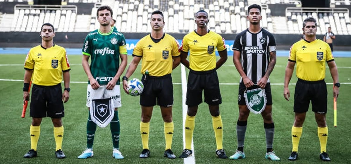 Palmeiras recebe o Botafogo pelo jogo de volta das quartas de final do Brasileirão Sub-20