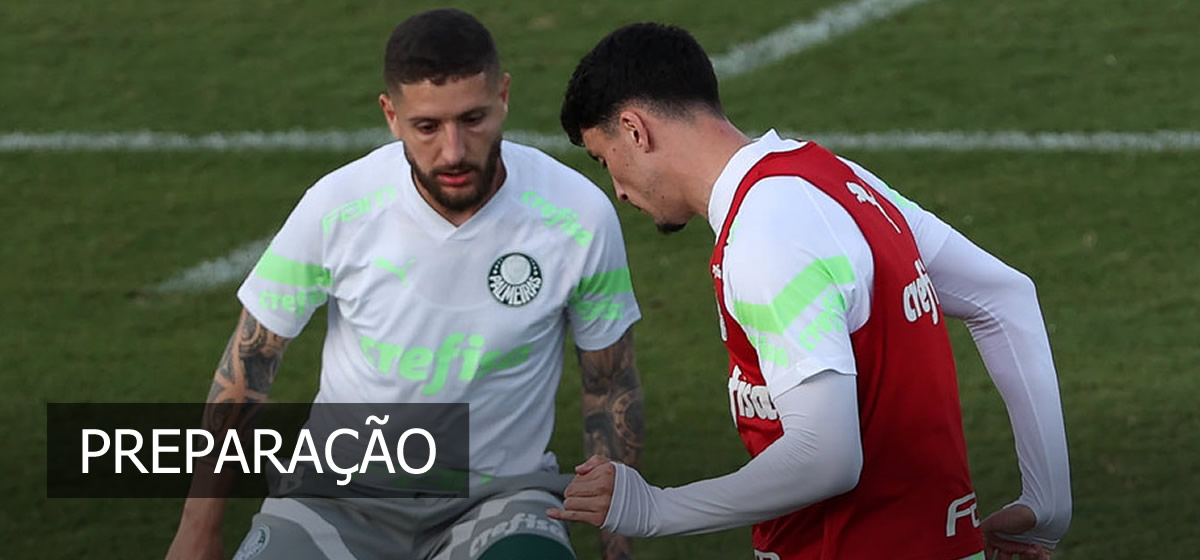 Palmeiras faz treino coletivo mirando clássico contra o São Paulo; veja opções de Abel para vaga de Artur