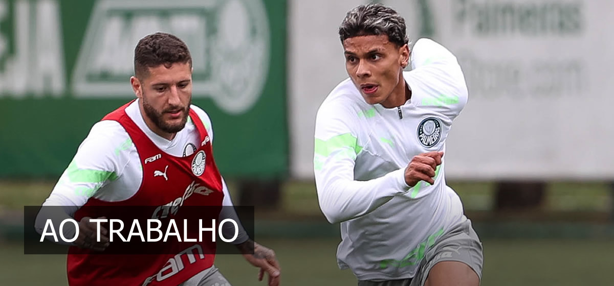 Palmeiras faz primeiro treino para jogo contra o Fortaleza; Rony e Dudu vão a campo