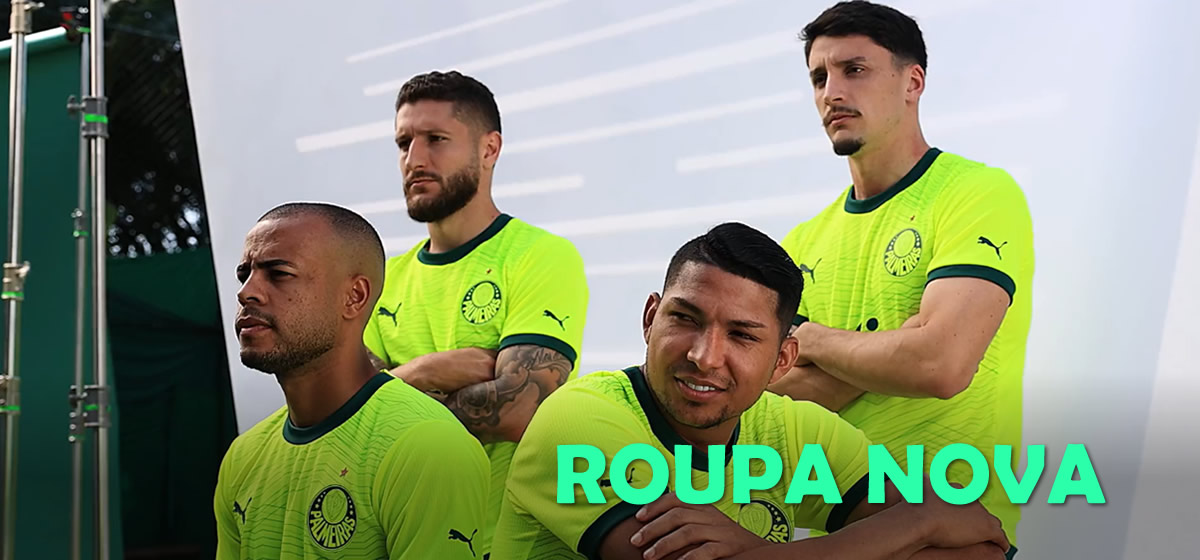 Palmeiras lança camisa verde limão; veja fotos