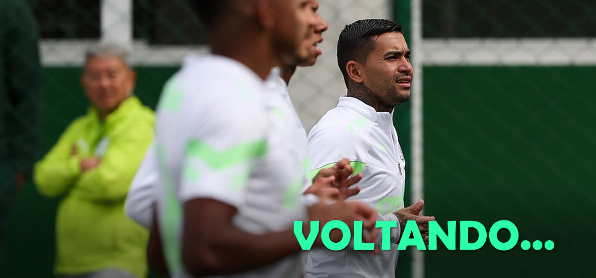 Dudu volta a treinar em campo a 5 dias do jogo da Libertadores