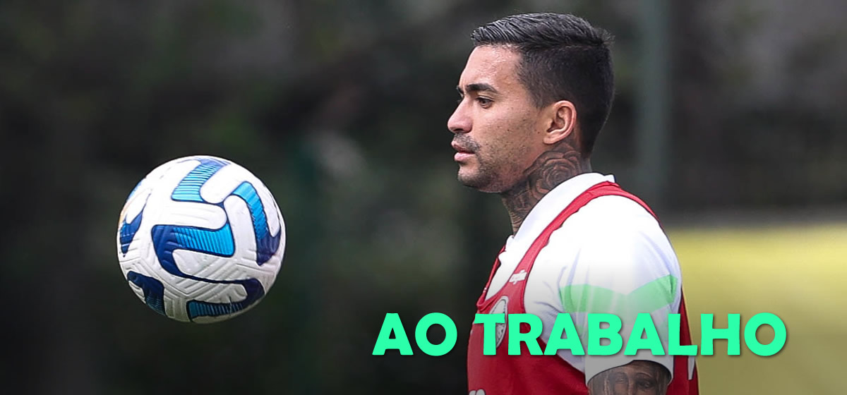 Palmeiras inicia preparação para enfrentar o Deportivo Pereira; Dudu e Menino fazem transição