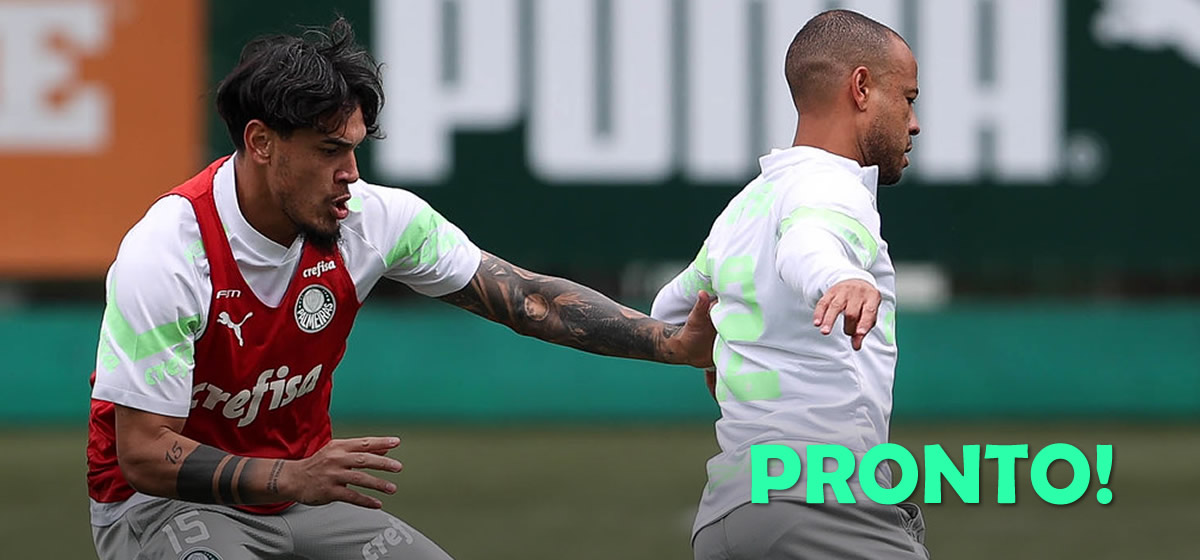 Palmeiras encerra preparação para enfrentar o Cruzeiro; veja provável escalação