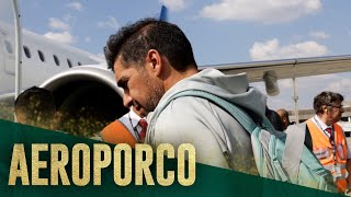 Veja como foi a viagem do Verdão para a Colômbia
