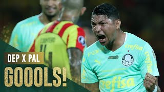 Assista aos gols de Raphael Veiga, Mayke, Marcos Rocha e Rony contra o Deportivo Pereira