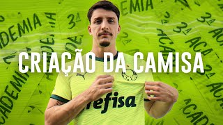 Vídeo: veja como foi o processo de criação da nova camisa verde limão do Verdão