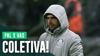 TV Palmeiras: coletiva do Abel após vitória sobre o Vasco