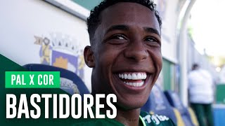 Assista aos bastidores da goleada do Palmeiras sobre o Corinthians pelo Brasileirão Sub-20