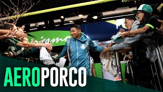 Torcida de BH recebe o Verdão com festa; assista