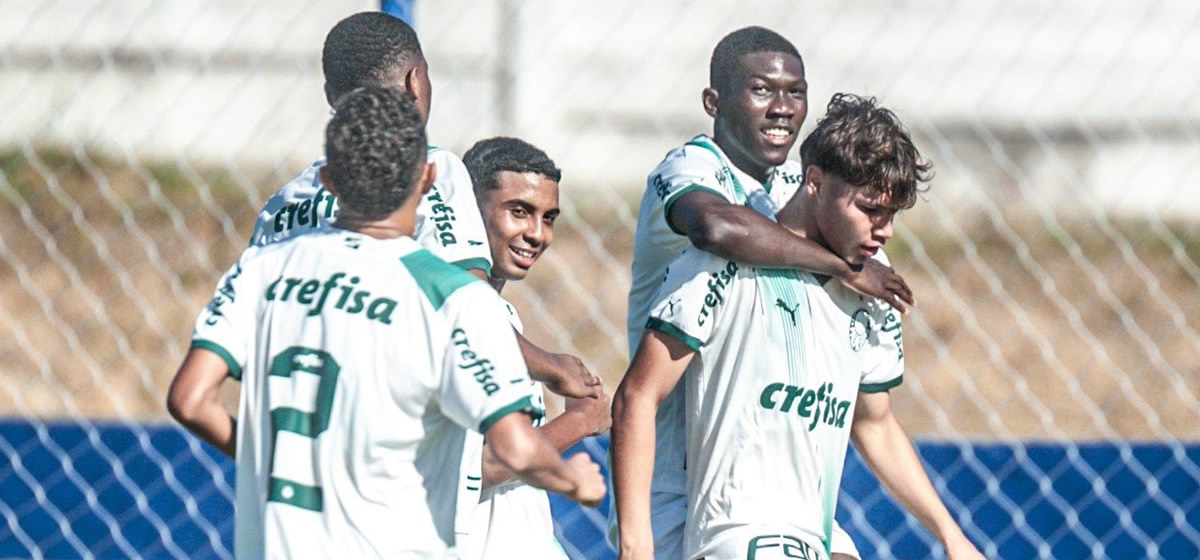 Palmeiras vence o Fortaleza fora de casa e segue 100% no Brasileirão Sub-17
