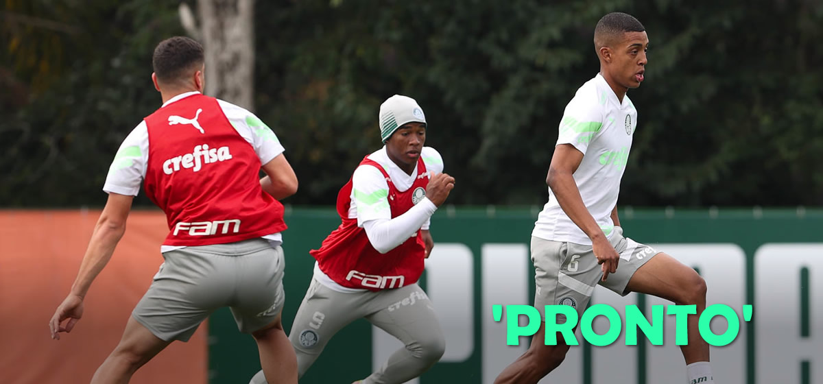 Palmeiras inicia e encerra preparação para enfrentar o Vasco; veja possível escalação