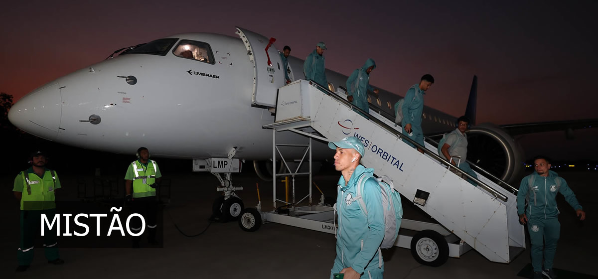 Palmeiras chega ao Rio de Janeiro para enfrentar o Fluminense sem 4 titulares