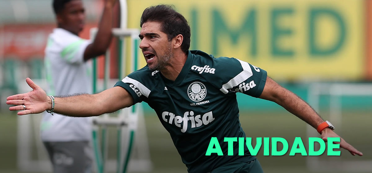 Palmeiras segue preparação para enfrentar o Grêmio; Abel terá dois reforços