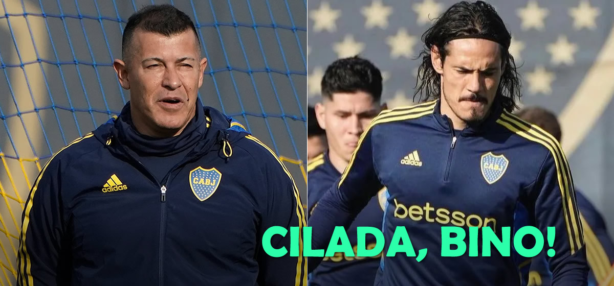 Boca chega para o jogo contra o Palmeiras com técnico e Cavani contestados pela torcida