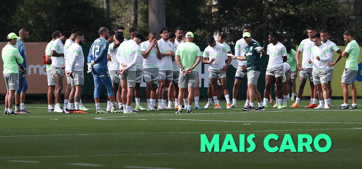 Em 1 ano Palmeiras aumenta despesas com futebol mesmo com elenco reduzido; veja números