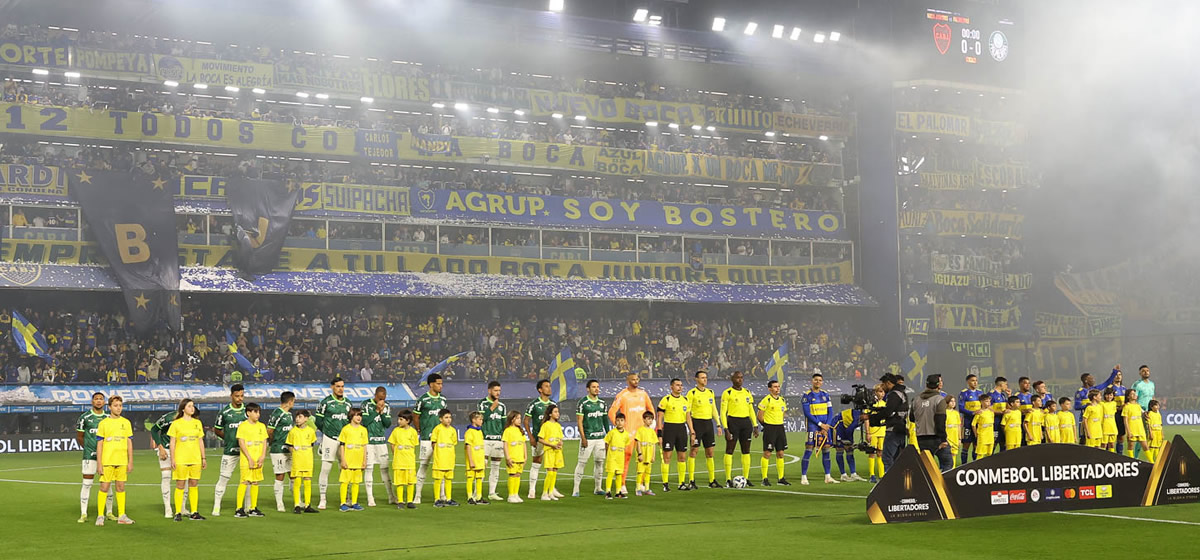 Ficha técnica de Boca Juniors 0 x 0 Palmeiras