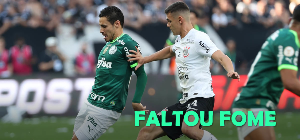 Palmeiras é preguiçoso em Itaquera e fica no empate sem gols com o Corinthians