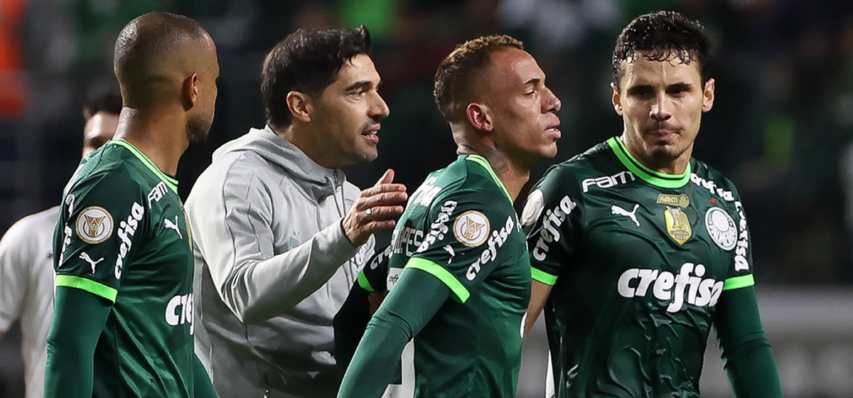 Abel explica atuação ruim do Palmeiras e minimiza reação de Breno Lopes