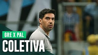 TV Palmeiras: coletiva do Abel após derrota para o Grêmio