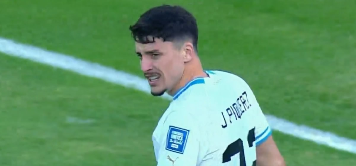 Piquerez não se lesionou no jogo do Uruguai