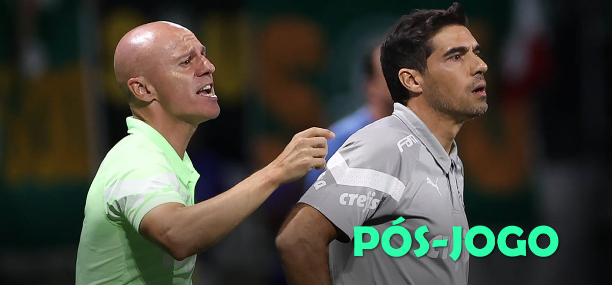 Abel vê placar magro contra o Bahia, mas celebra evolução do Palmeiras