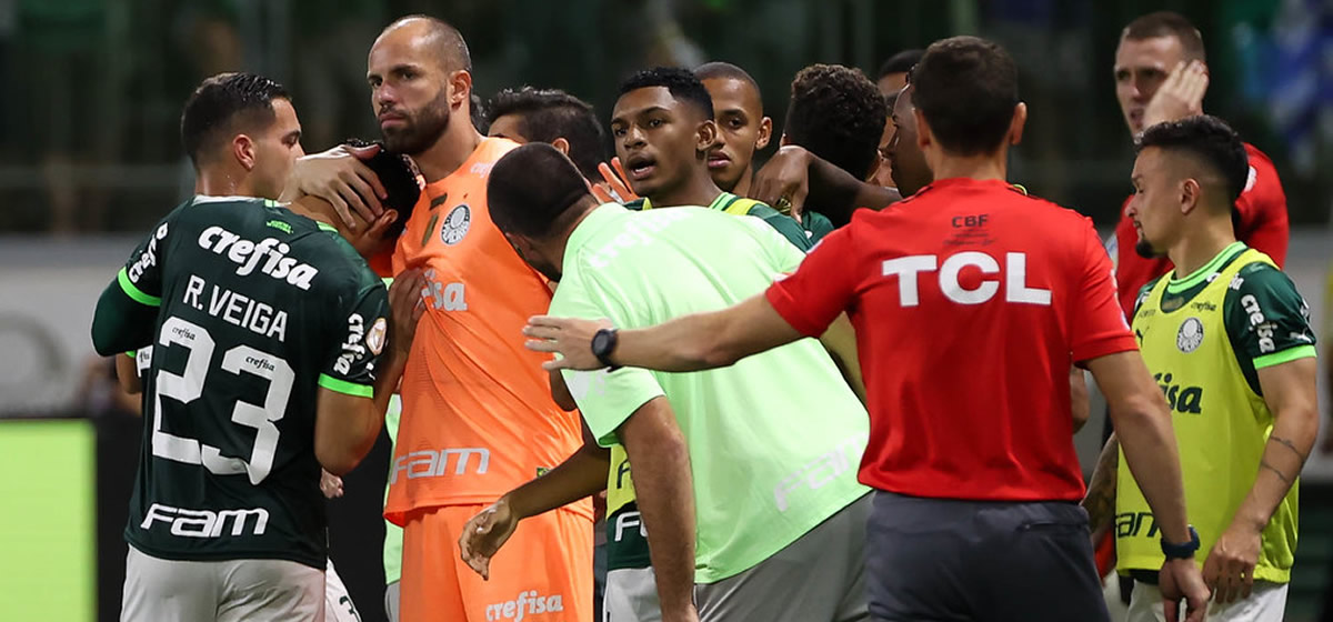 Palmeiras se aproxima do Botafogo; veja os próximos adversários de cada um