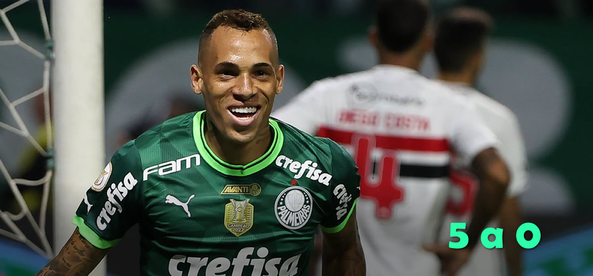Palmeiras volta ao normal e massacra o São Paulo no Allianz Parque