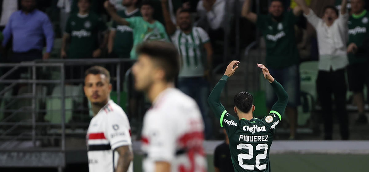 Piquerez comenta golaço contra o São Paulo: "Vi que a bola ia na gaveta"