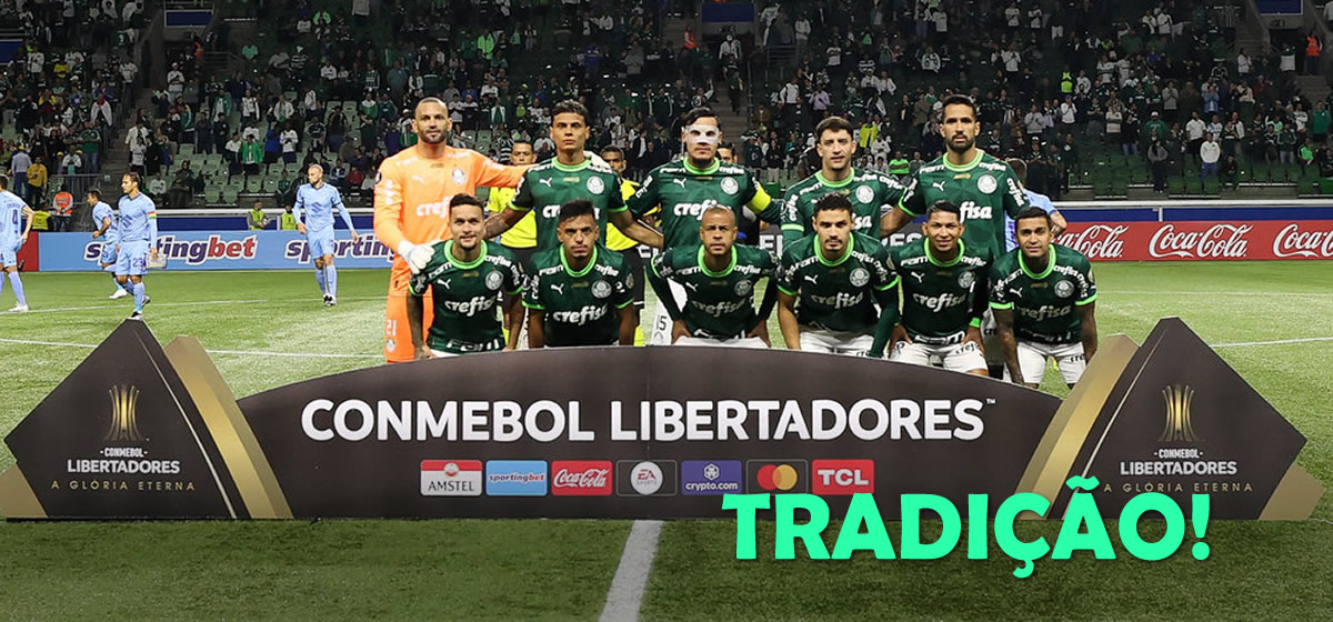 Palmeiras tem quase 70% de aproveitamento em mata-matas de Libertadores