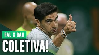 TV Palmeiras: coletiva do Abel após vitória sobre o Bahia