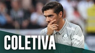 TV Palmeiras: coletiva do Abel após derrota para o Santos