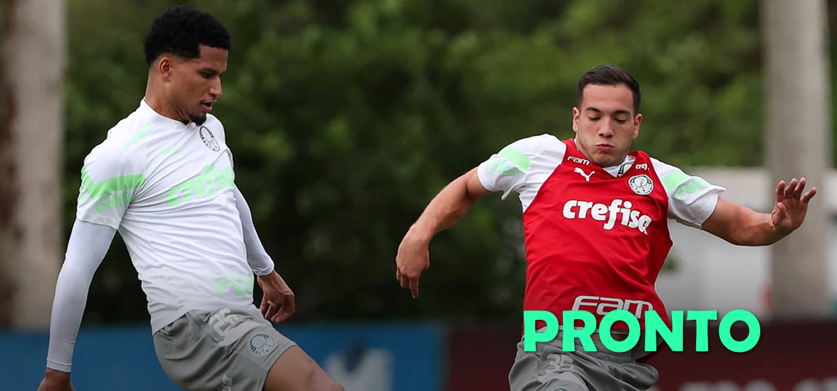 Palmeiras encerra preparação para enfrentar o Bahia; veja provável escalação